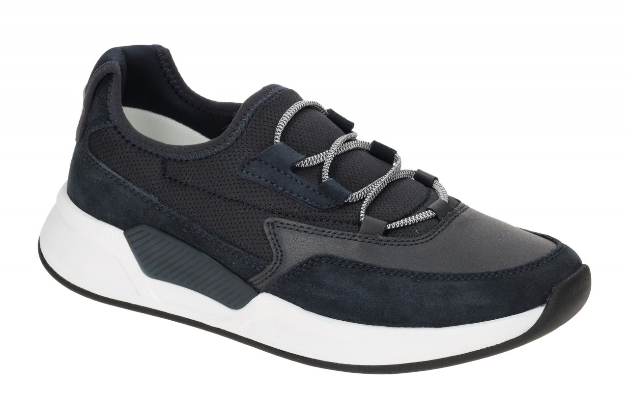 Gabor 66.951.56 ROLLINGSOFT Damen Sportliche Slipper Halbschuhe Blau Midnight... 1 Gabor 66.951.56 ROLLINGSOFT Damen Sportliche Slipper Halbschuhe Blau Midnight...