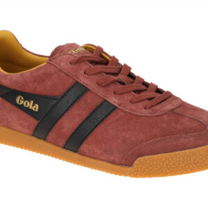 Gola CMA192RD Herren Sneaker rot/schwarz/braun - Velourleder, 6fach Schn?rung