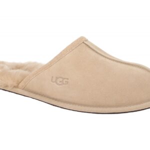 UGG 1101111 san SCUFF Herren Pantoletten beige Nubuck Warmfutter