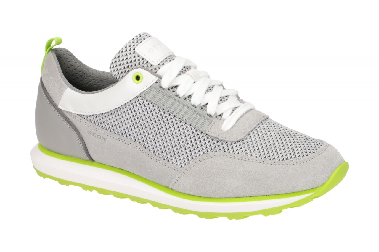 Geox U029WC VOLTO Sneaker Herren Halbschuh Light Grey/White - atmungsaktiv & ... 1 Geox U029WC VOLTO Sneaker Herren Halbschuh Light Grey/White - atmungsaktiv & ...