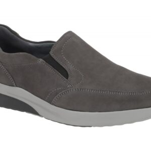 Waldl?ufer 654502 K-FABIAN Herren Slipper grau carbon basalt Echtleder Nubuck