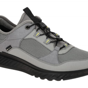 Ecco 835334 Herren EXOSTRIDE GTX Sneaker Grau/Steel Mesh GORE-TEX Waterproo