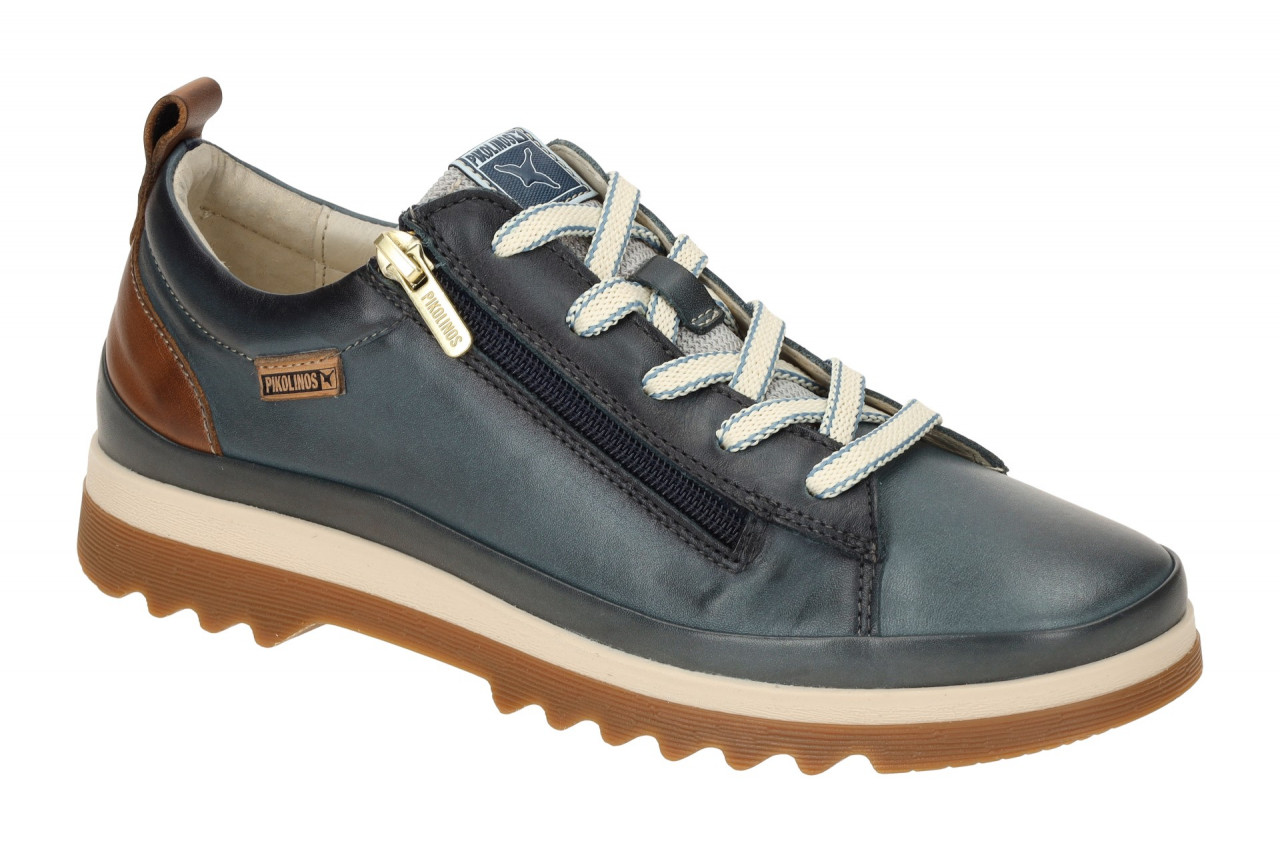 Pikolinos W3W-6979 VIGO Damen Schn?r-Halbschuhe Ocean Blau bequem mit arch su... 1 Pikolinos W3W-6979 VIGO Damen Schn?r-Halbschuhe Ocean Blau bequem mit arch su...