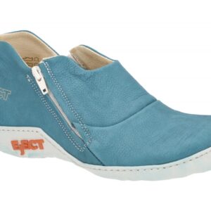 Eject Damenschuhe 20065.005 Diamante Blau-Petrol Slipper Echtleder Gummisohle
