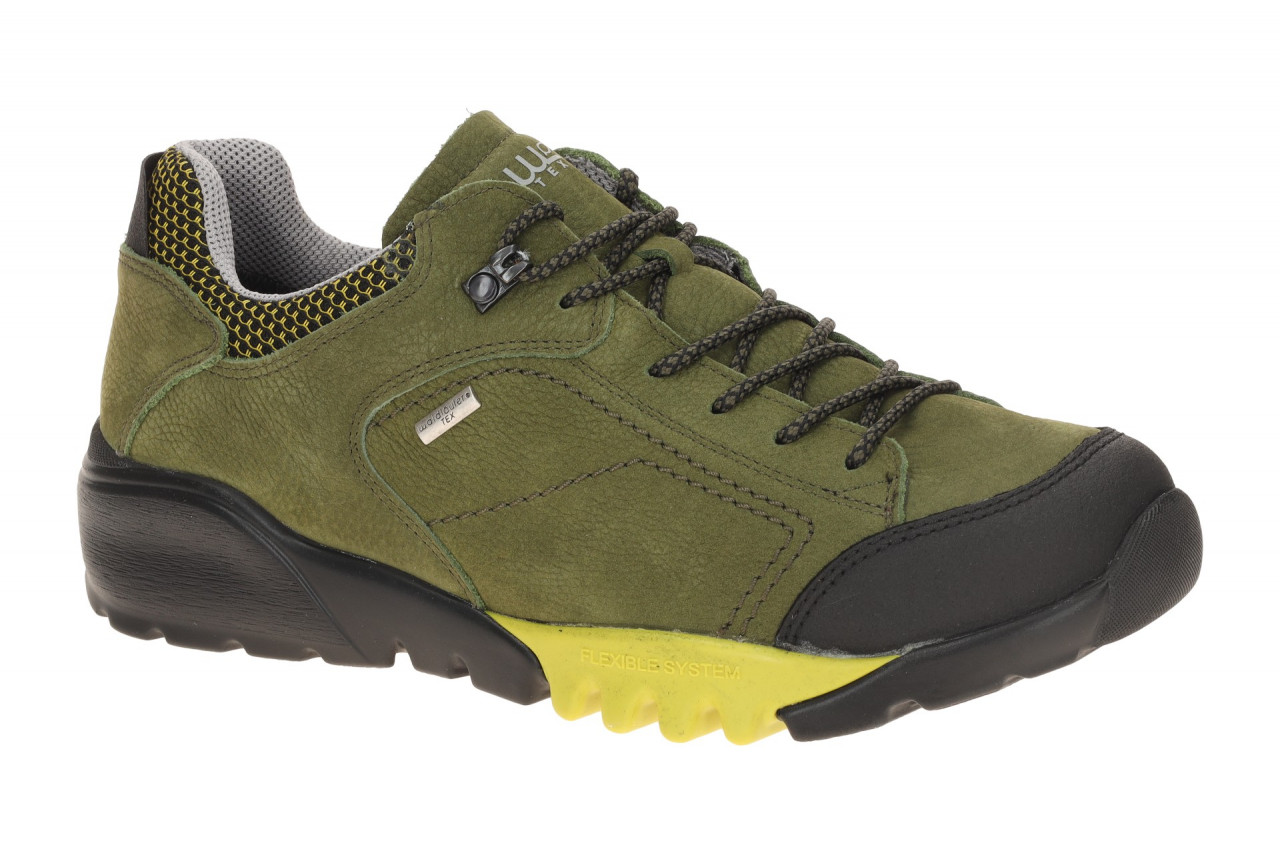 Waldl?ufer 729950 H-FRITZ Herrensport-Halbschuhe olive/gelb wasserdicht 1 Waldl?ufer 729950 H-FRITZ Herrensport-Halbschuhe olive/gelb wasserdicht