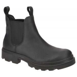 Ecco 21470402001 Black Chelsea Stiefelette Herren - robuste Profil Gummisohle