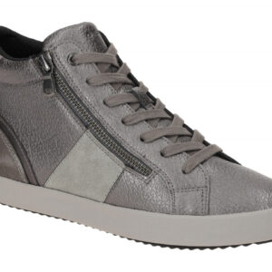 Geox D366HD BLOMIEE Damen Mid-Cut Sneaker grau - grey neu mit Rei?verschluss