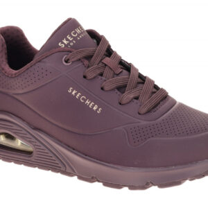 Skechers 73690 WINE Damen Halbschuhe Rot Air Cooled Memory Foam
