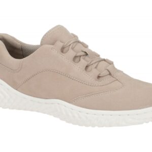 Gabor 63.380 - BEST FITTING Beige Schn?r-Halbschuhe Echtleder Rauhleder