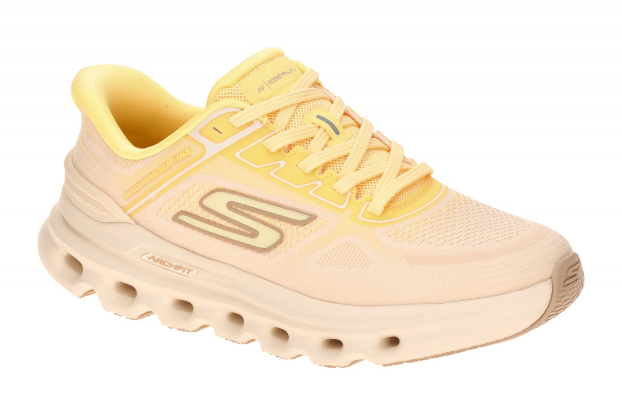 Skechers 129800 NAT Beige GO RUN GLIDE STEP ARCH FIT Damen Sportschuhe 1 Skechers 129800 NAT Beige GO RUN GLIDE STEP ARCH FIT Damen Sportschuhe