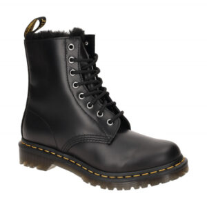 Dr. Martens 26238021 DrM 1460 SERENA Stiefeletten Schwarz Dark Grey Warmfutte...