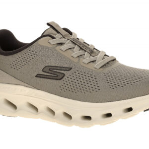 Skechers 217020 DKTP Herren Sneakers Braun Dark Taupe GLIDE STEP Technologie