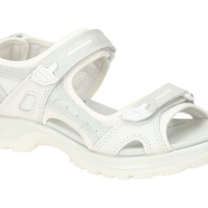 ECCO 06956360922 Yucatan Sandale Wei? - White/Iridescent | Damen Sandale mit ...