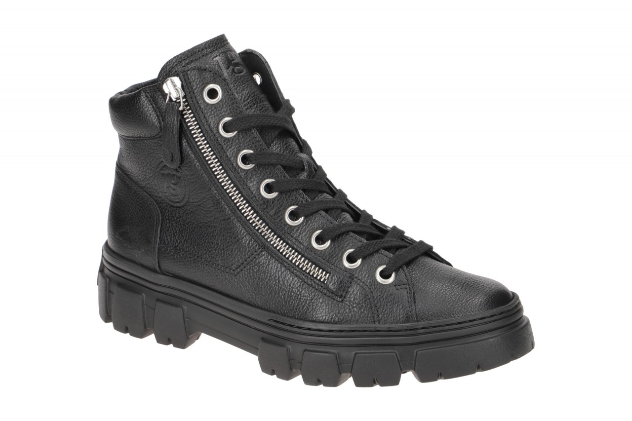 Paul Green Damen Stiefeletten 5210-02x Schwarz (Black) Sportliche Mid-Sneaker... 1 Paul Green Damen Stiefeletten 5210-02x Schwarz (Black) Sportliche Mid-Sneaker...