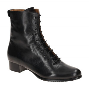 Everybody 58253N3254 GL001 Damen Stiefeletten Schwarz - elegante Lace Up Boots