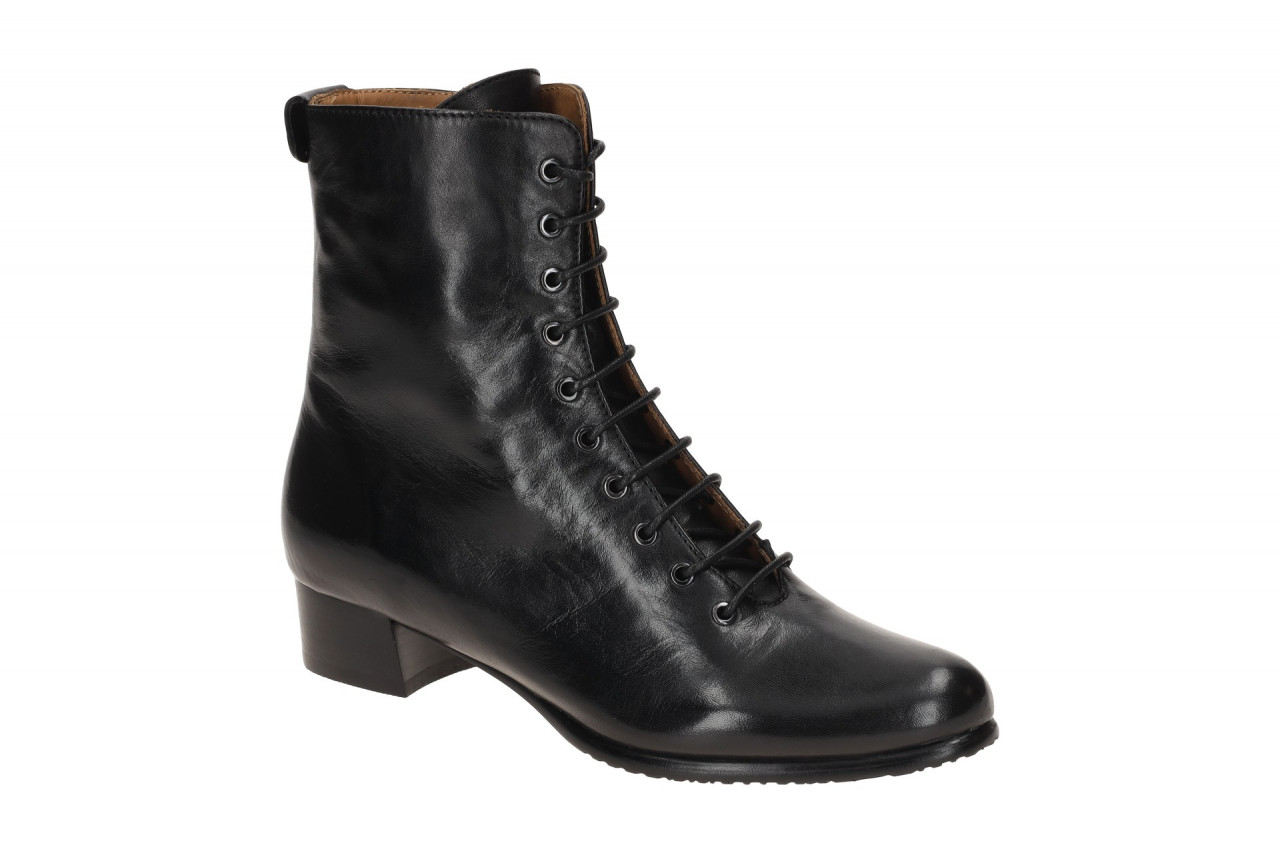 Everybody 58253N3254 GL001 Damen Stiefeletten Schwarz - elegante Lace Up Boots 1 Everybody 58253N3254 GL001 Damen Stiefeletten Schwarz - elegante Lace Up Boots