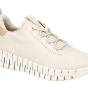 Ecco 218203 GRUUV Women's Beige Sneaker limestone/powder, weiches ECCO DriTan...