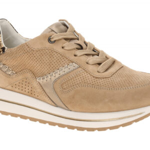 Gabor 86.336 Halbschuhe Damenschuhe Sneaker Braun Sand Mutaro Extra Weit