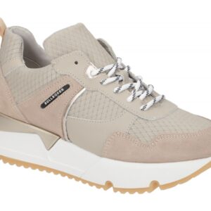 Bullboxer Damenschuhe 323015E5C_SNGD beige/Grau/Wei?/Gold - sportliche Schn?r...