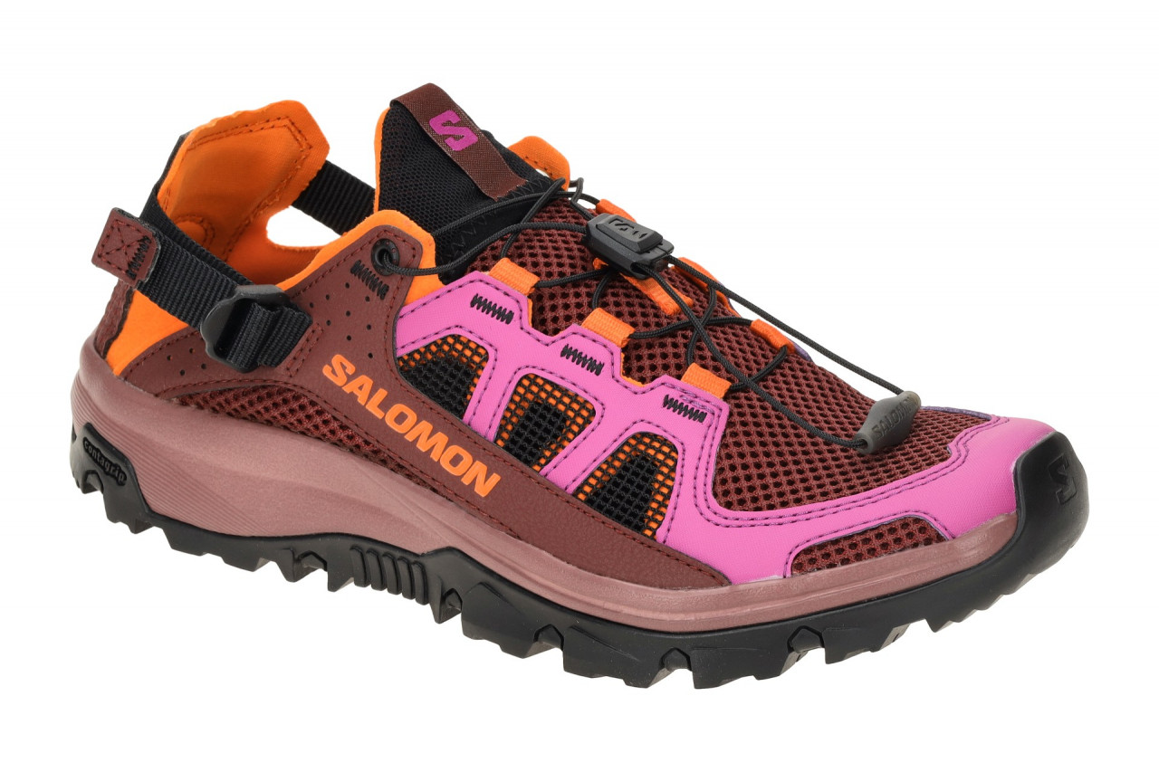 Salomon 479654 TECHAMPHIBIAN 5 Women`s Clog Sneaker Rot - Tawny Port/Willowhe... 1 Salomon 479654 TECHAMPHIBIAN 5 Women`s Clog Sneaker Rot - Tawny Port/Willowhe...