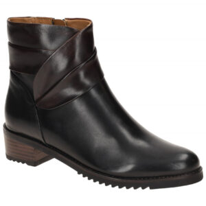 Everybody 11651U3254 GL001371 Damen Stiefeletten schwarz + dunkelbraun elegan...