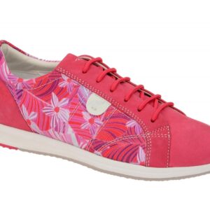 Geox D62H5A Damenschuhe Pink Coral Sportliche Halbschuhe atmungsaktiv wasserd...