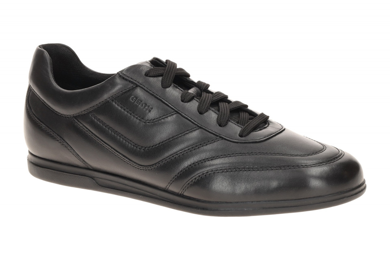 Geox U654GD RENAN Herrenschuhe Schwarz Sportliche Halbschuhe Sneaker 1 Geox U654GD RENAN Herrenschuhe Schwarz Sportliche Halbschuhe Sneaker