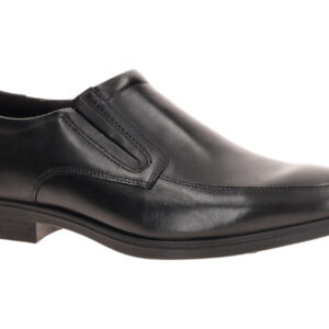 Ecco 62194401001 Melbourne Slip On Herrenschuhe Schwarz - Echtleder & PU-Sohle