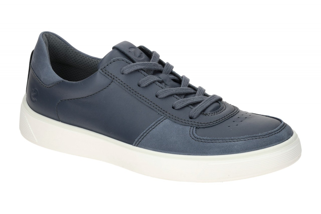 Ecco 504804 Street Tray Men Low Dunk Blau Ombre Sneaker mit herausnehmbarer I... 1 Ecco 504804 Street Tray Men Low Dunk Blau Ombre Sneaker mit herausnehmbarer I...