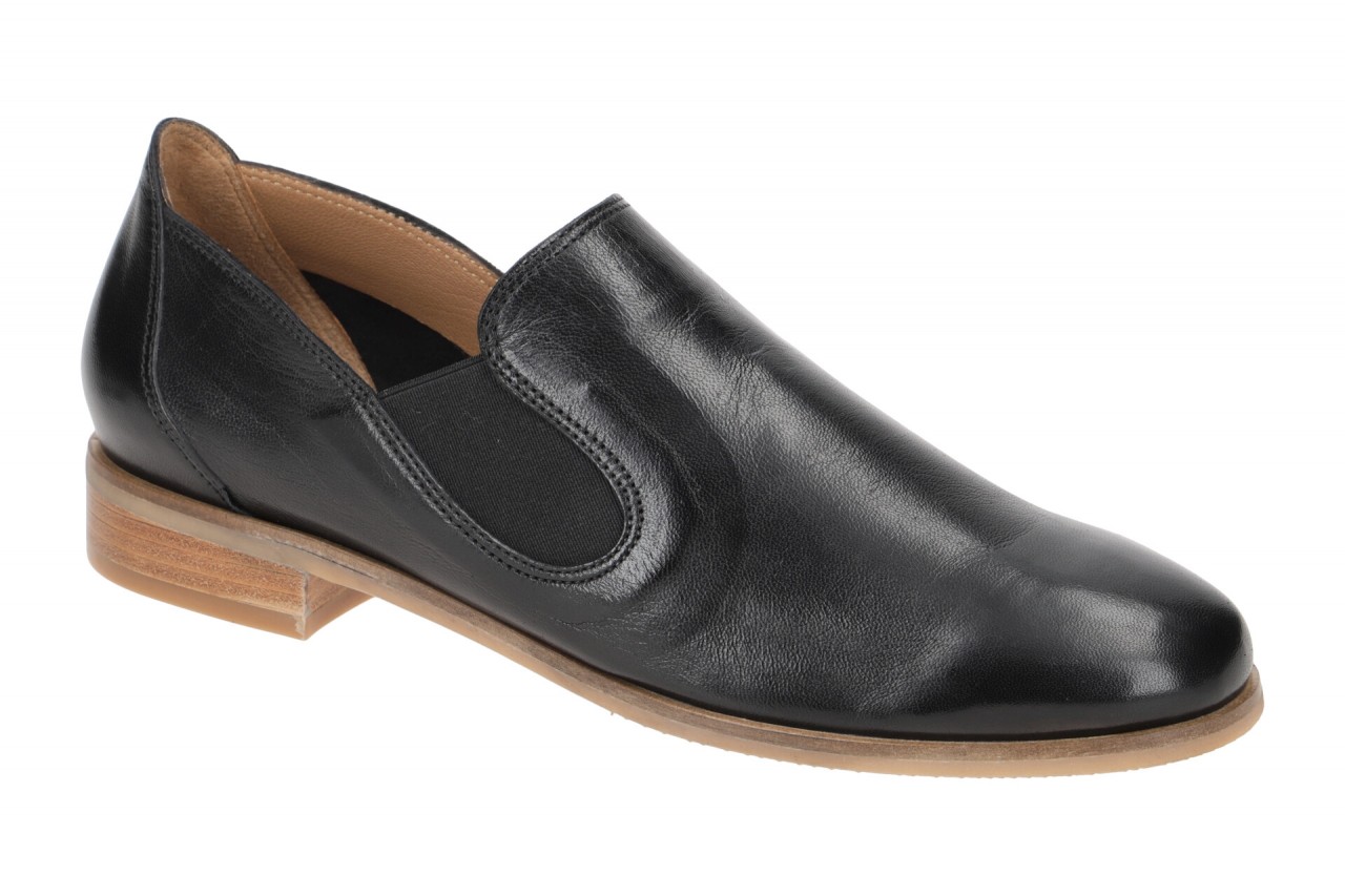 Everybody 30504M2365 GL001 ABELIA Damen Slipper Schwarz Echtleder Holzoptik A... 1 Everybody 30504M2365 GL001 ABELIA Damen Slipper Schwarz Echtleder Holzoptik A...