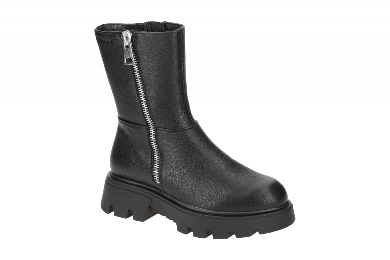 Tamaris Damen Stiefeletten 1-25811-41 schwarz Chunky Boots Vegan Fu?bett 1 Tamaris Damen Stiefeletten 1-25811-41 schwarz Chunky Boots Vegan Fu?bett