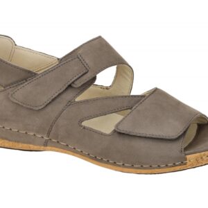 Waldl?ufer Damen Sandale 342025 HELIETT Grau Pietra Keilabsatz 2cm