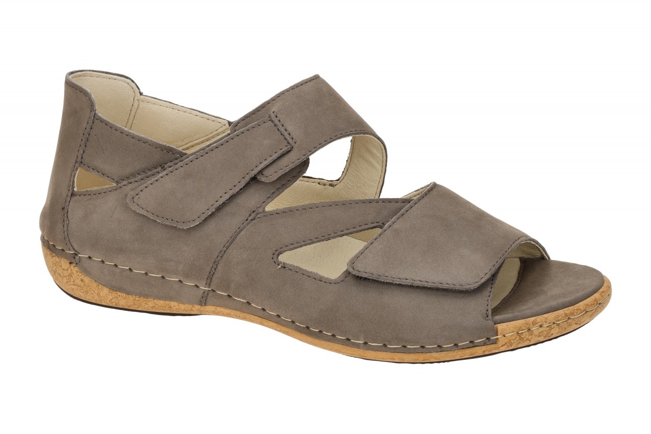 Waldl?ufer Damen Sandale 342025 HELIETT Grau Pietra Keilabsatz 2cm 1 Waldl?ufer Damen Sandale 342025 HELIETT Grau Pietra Keilabsatz 2cm