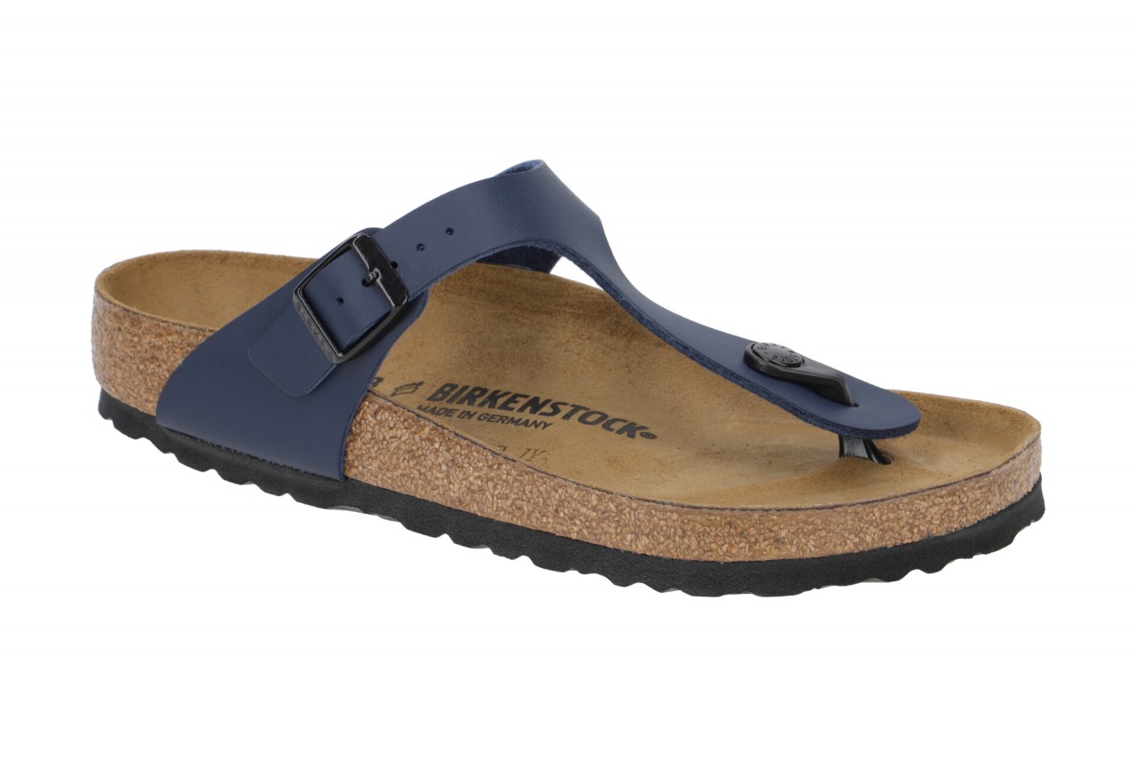 Birkenstock 143621 Gizeh BS Damen Pantoletten blau Birko-Flor EVA-Sohle 1 Birkenstock 143621 Gizeh BS Damen Pantoletten blau Birko-Flor EVA-Sohle