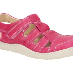 Eject 12047.001 OCEAN_D Damen Sandale - Pink Echtleder Gummisohle Klettversch...