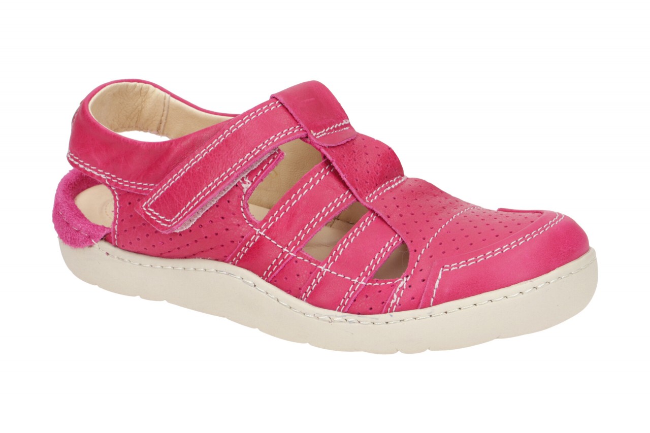 Eject 12047.001 OCEAN_D Damen Sandale - Pink Echtleder Gummisohle Klettversch... 1 Eject 12047.001 OCEAN_D Damen Sandale - Pink Echtleder Gummisohle Klettversch...