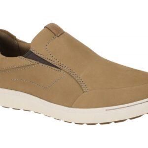 Clarks Herren Slipper 26176893 MAPSTONE STEP beige Nubuck bequem & leicht
