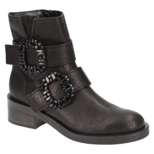 Kennel & Schmenger Stiefeletten KS 28070 Schwarz Echtleder Blockabsatz