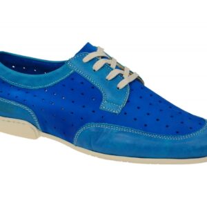 Eject 18333.001 Jano Herren Sneaker blau blue Echtleder Gummisohle
