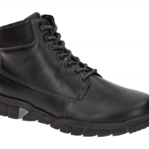 Waldl?ufer Herrenstiefelette 965802 Schwarz H-LINO Luftpolstersohle