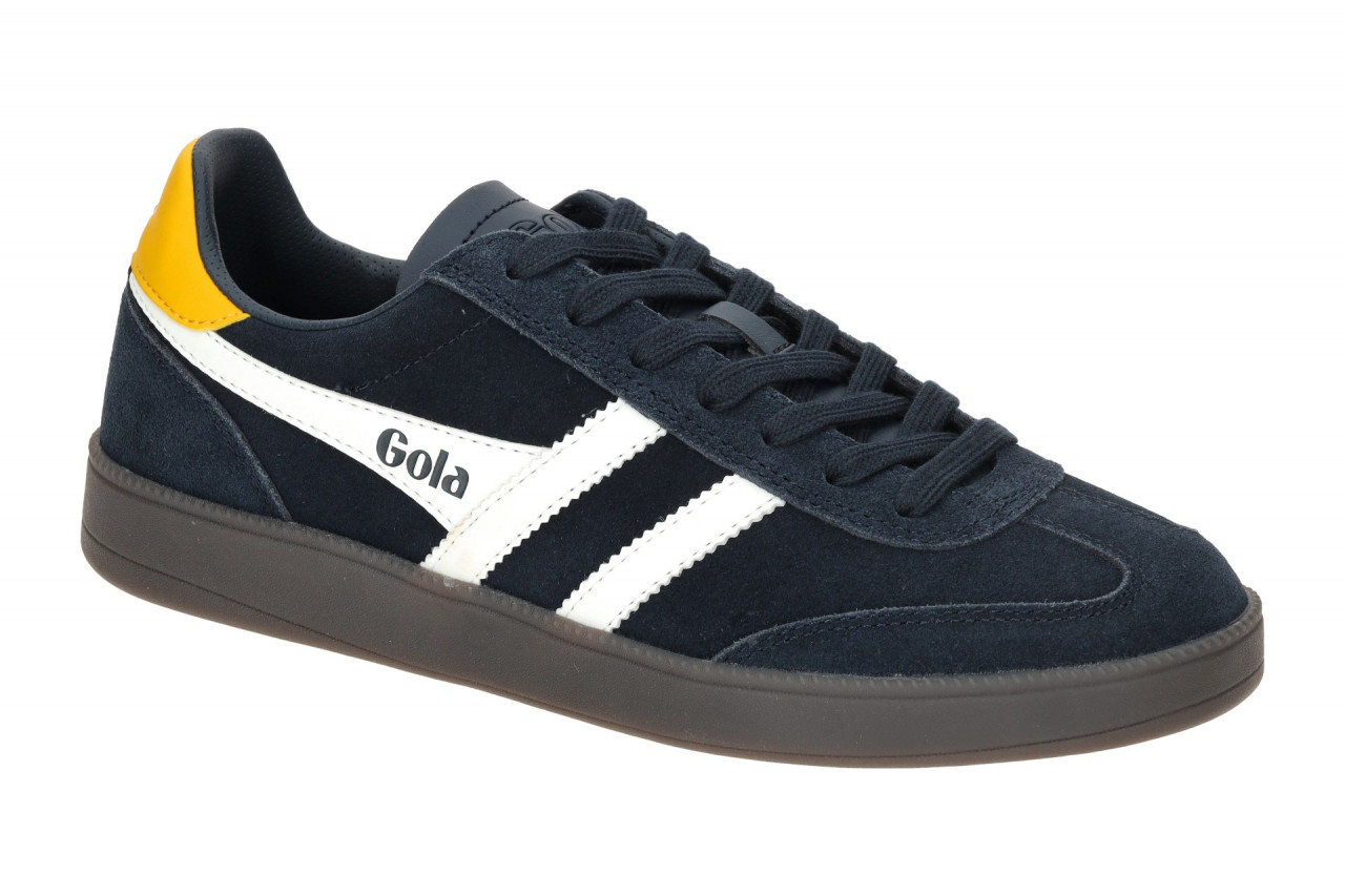 Gola Herren Sneaker CMB735EX Viper navy/white/sun/dark gum Velourleder Mix 1 Gola Herren Sneaker CMB735EX Viper navy/white/sun/dark gum Velourleder Mix