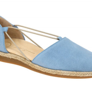 Paul Green PG 2856-22 Damenschuhe Slipper Espadrilles Blau Pazific Super Soft...