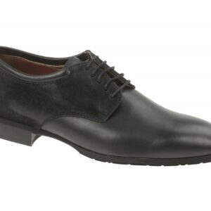 Bello BL142 Nero Herrenschuhe Elegant Schn?rschuhe Glattleder Schwarz 2cm Blo...