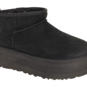 UGG Damen Winterstiefel 1135092 BLK Schwarz Ultra Mini Platform Warmfutter Ec...