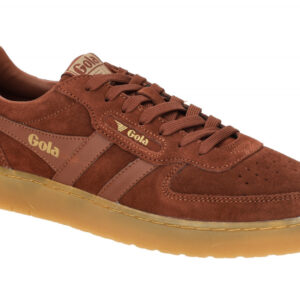 Gola CMB571LU Herren Sneaker rot rust/gum Veloursleder Synthetik Fu?bett