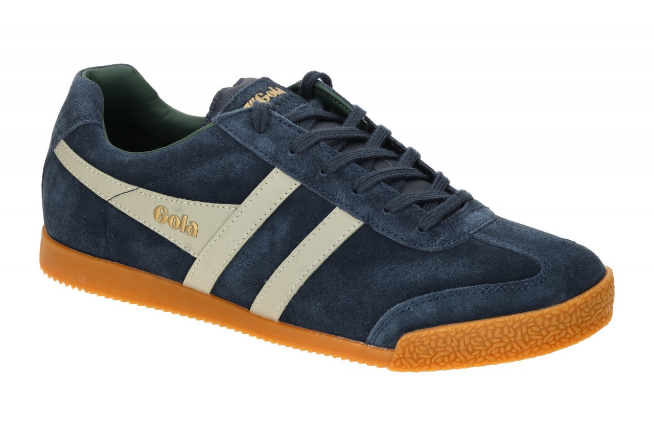 Gola Herren Sneaker Harrier CMA192SG navy/feather grey/evergreen mit Echtlede... 1 Gola Herren Sneaker Harrier CMA192SG navy/feather grey/evergreen mit Echtlede...