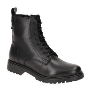 Tamaris 1-25402-43 Damen Stiefeletten Schwarz Black, bequeme Lace Up Boots