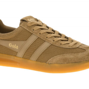 Gola CMB922FF CYCLONE MARQUE Herren-Sneaker Tabacco/Gum VelourlederWechselfu?...