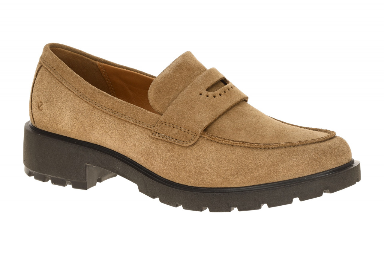 Ecco 231333 METROPOLE VIENNA Women Loafer Braun Camel Slipper Dual Fit 1 Ecco 231333 METROPOLE VIENNA Women Loafer Braun Camel Slipper Dual Fit
