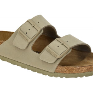 Birkenstock 1027704 Arizona BS Pantoletten Gr?n Faded Khaki Anatomisches Kork...